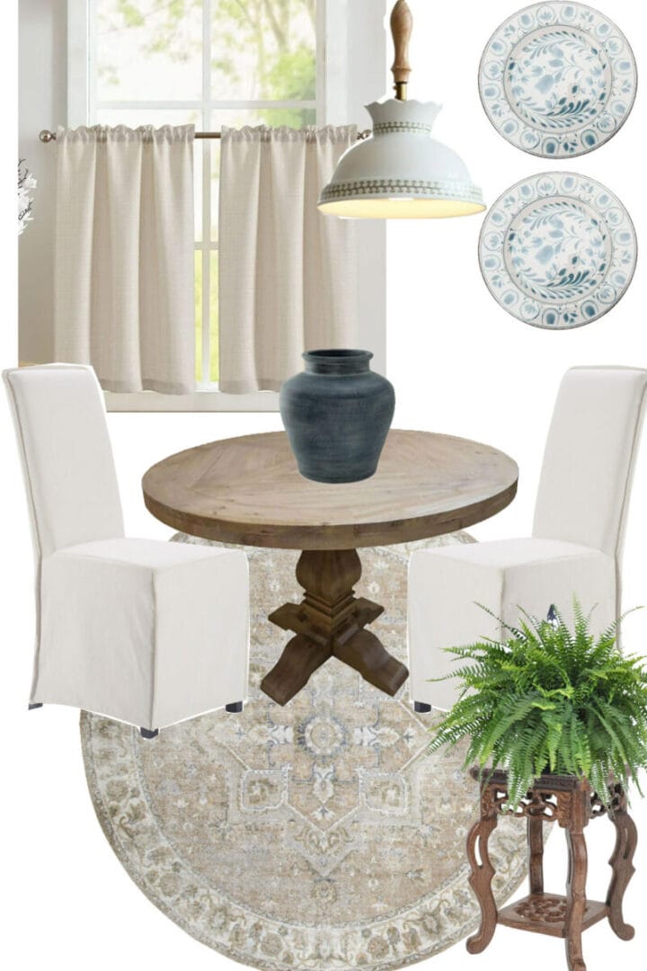 affordable home decor dining-nook-furniture-and-decor-ideas
