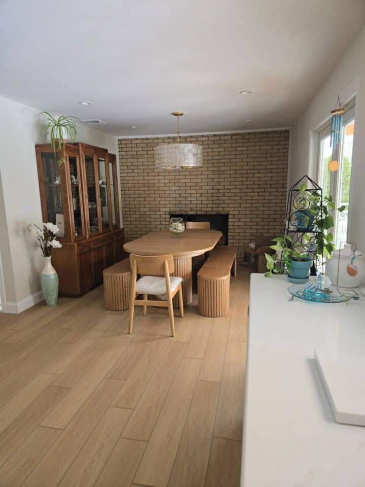 dining room area