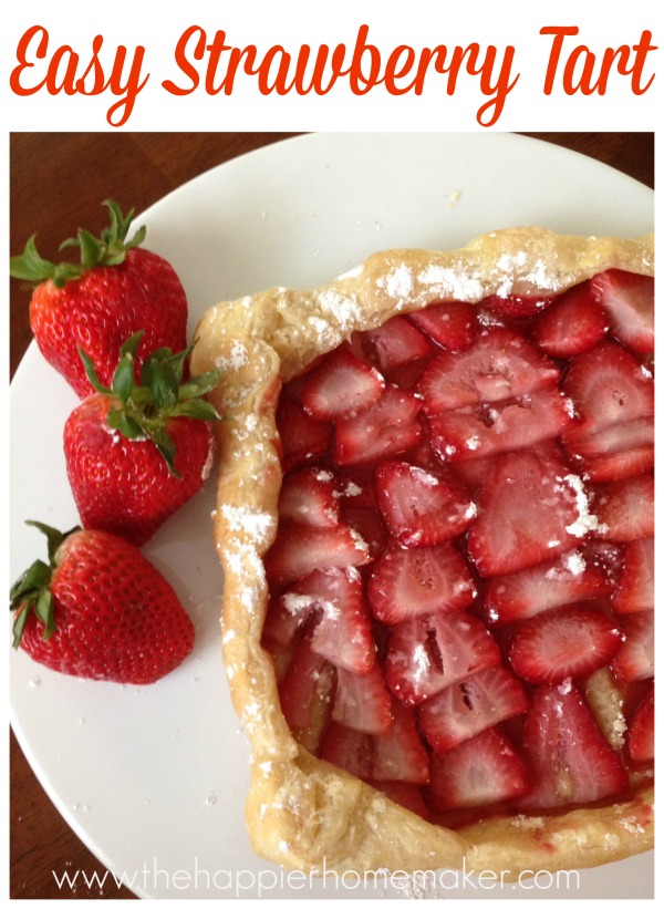 easy strawberry tart recipe