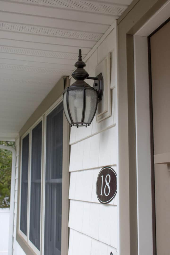 exterior lights front porch budget friendly curb appeal ideas