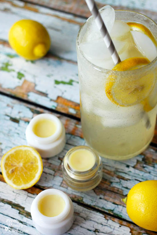 lemonade-lip-balm-essential-oil-1 DIY Lemonade Lip Balm | Pretty Handy Girl