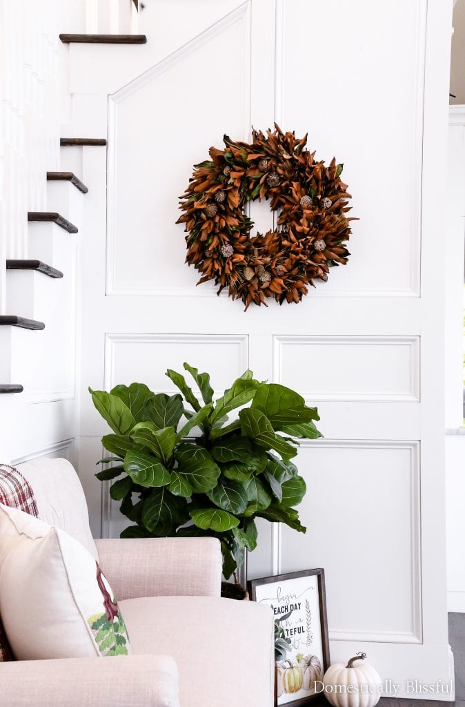 magnolia wreath