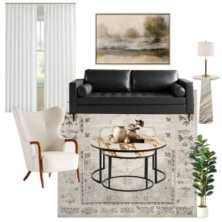 modern living room design ideas for open concept decorating