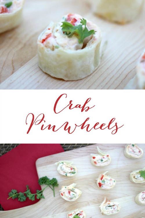 Crab Pinwheels l Pretty Handy Girl