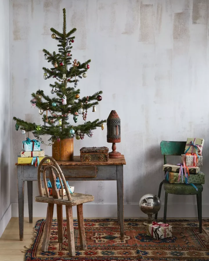mini Christmas tree for small spaces